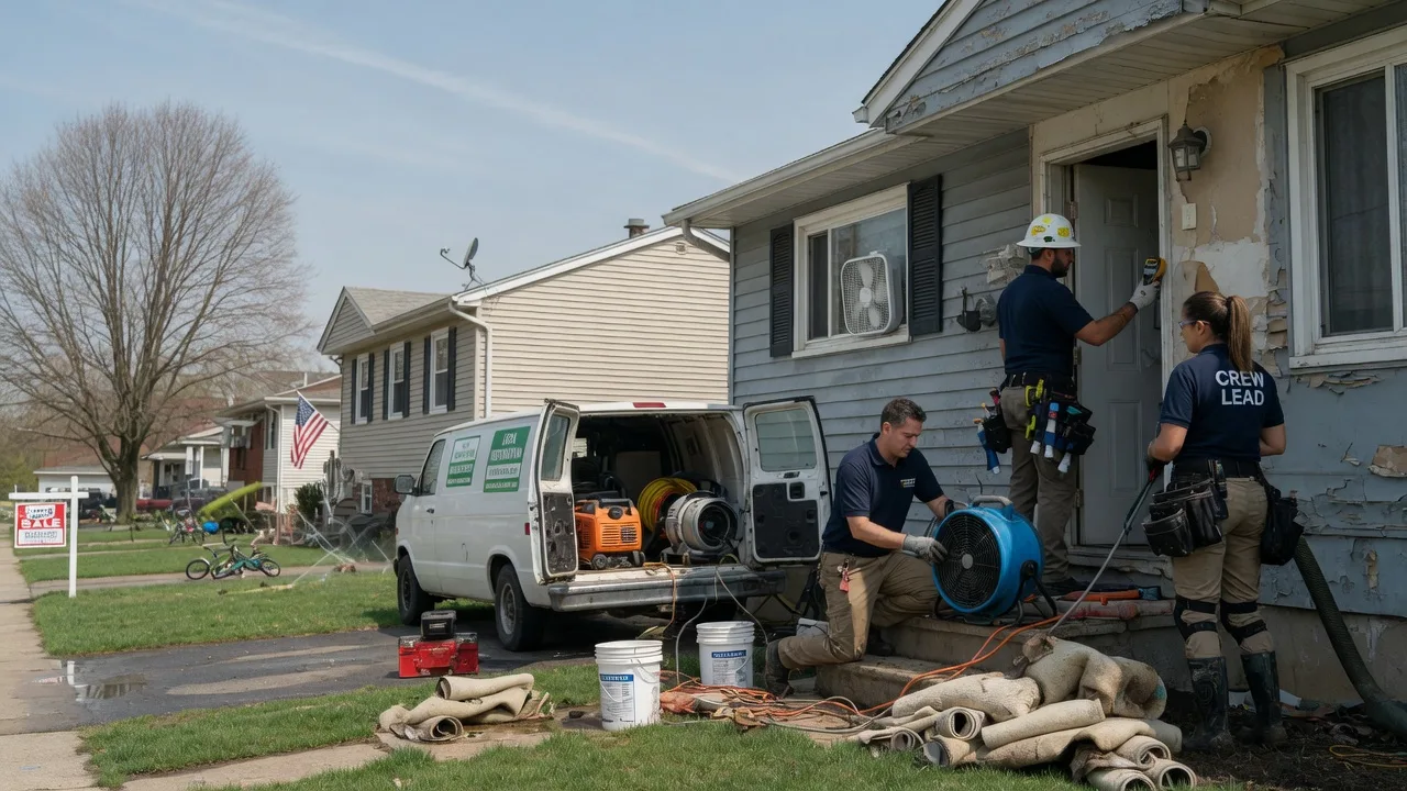 Flood Cleanup in Coffeyville, KS near me